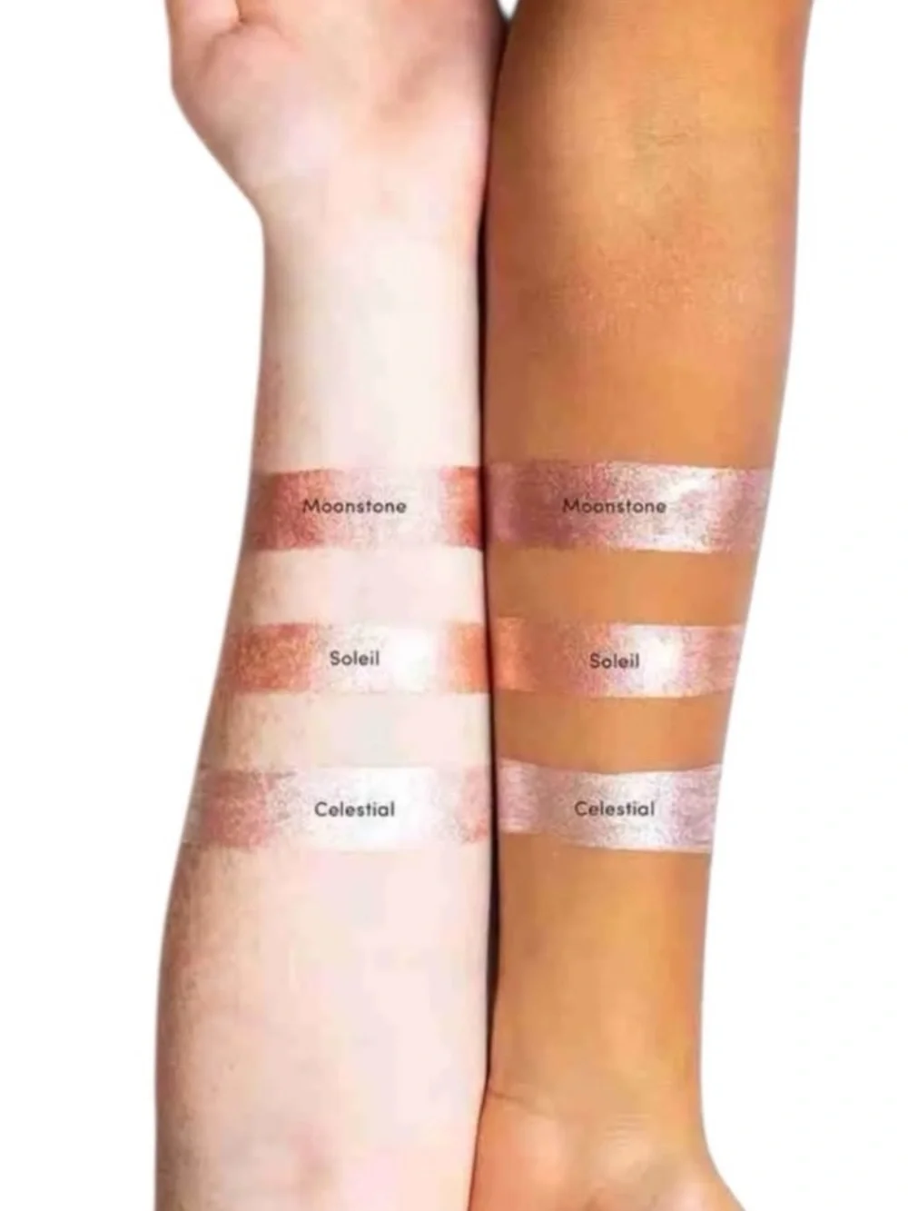 COVER FX Glam & Go Shimmer Veil Trio Moonstone Celestial Soleil BNIB NWT